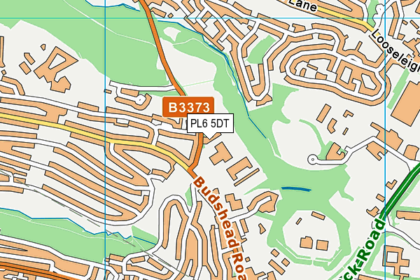 PL6 5DT map - OS VectorMap District (Ordnance Survey)