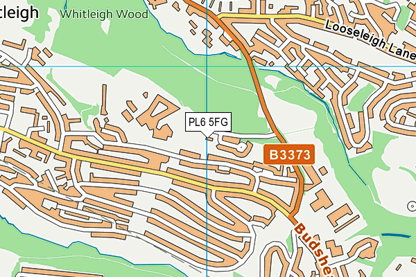 PL6 5FG map - OS VectorMap District (Ordnance Survey)