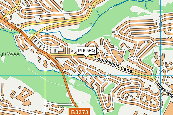 PL6 5HQ map - OS VectorMap District (Ordnance Survey)
