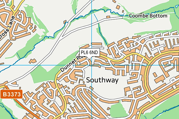 PL6 6ND map - OS VectorMap District (Ordnance Survey)