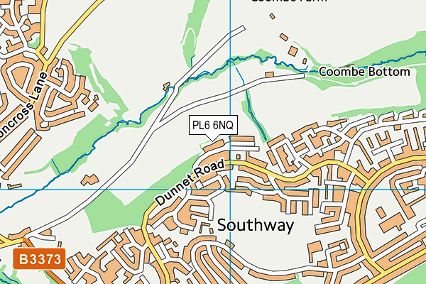 PL6 6NQ map - OS VectorMap District (Ordnance Survey)