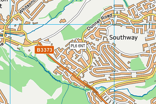 PL6 6NT map - OS VectorMap District (Ordnance Survey)