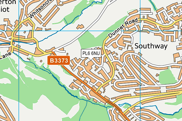PL6 6NU map - OS VectorMap District (Ordnance Survey)