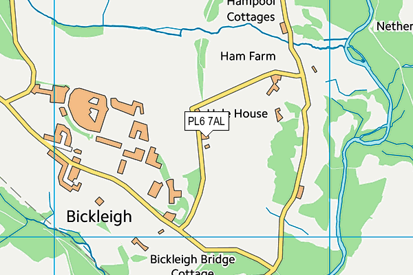 PL6 7AL map - OS VectorMap District (Ordnance Survey)