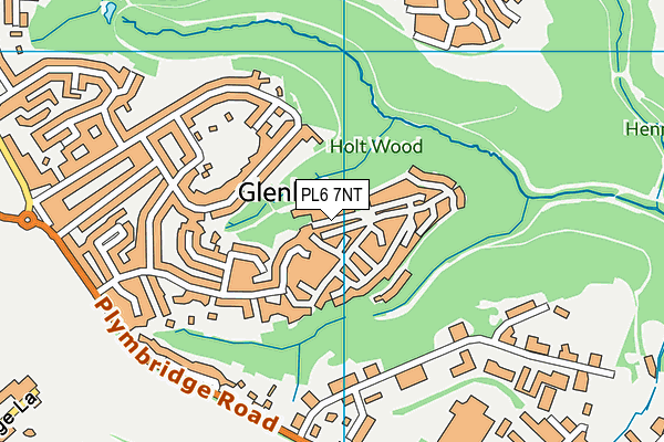 PL6 7NT map - OS VectorMap District (Ordnance Survey)