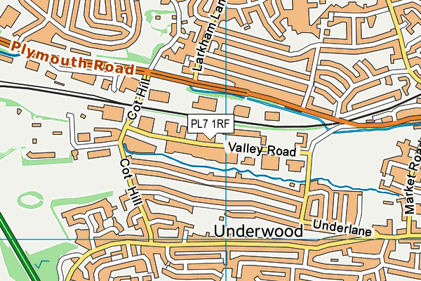 Map of BORINGDON MANOR GARAGE LIMITED at district scale