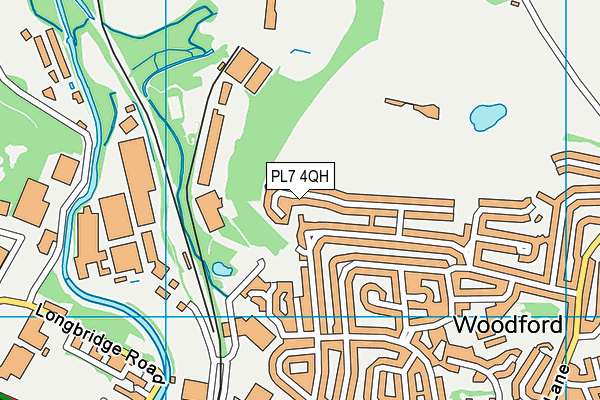 PL7 4QH map - OS VectorMap District (Ordnance Survey)