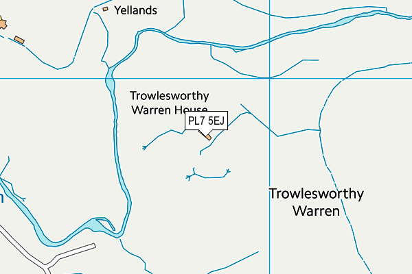 PL7 5EJ map - OS VectorMap District (Ordnance Survey)