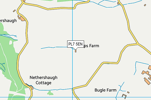 PL7 5EN map - OS VectorMap District (Ordnance Survey)