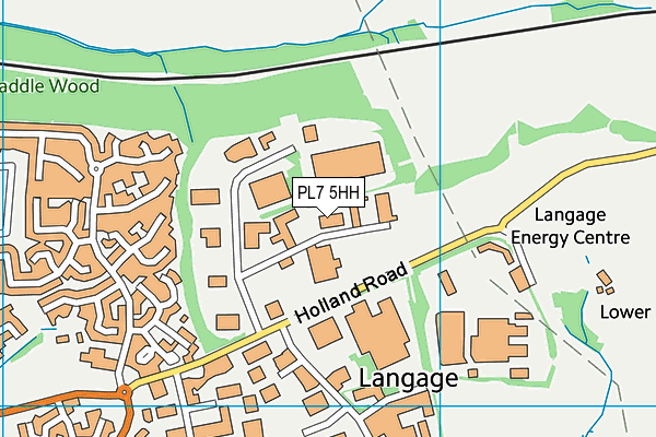 PL7 5HH map - OS VectorMap District (Ordnance Survey)