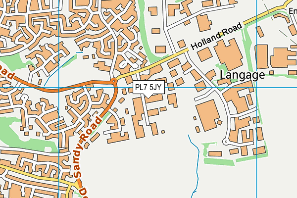 PL7 5JY map - OS VectorMap District (Ordnance Survey)