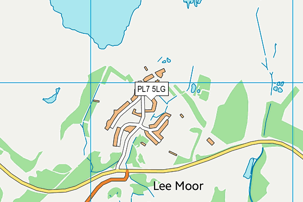 PL7 5LG map - OS VectorMap District (Ordnance Survey)