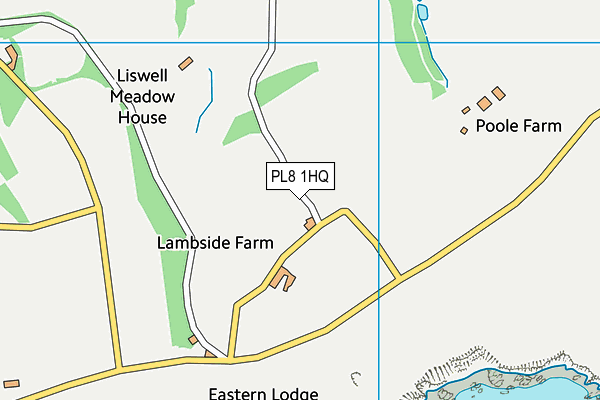 PL8 1HQ map - OS VectorMap District (Ordnance Survey)