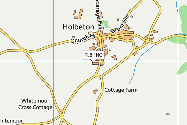 PL8 1NQ map - OS VectorMap District (Ordnance Survey)