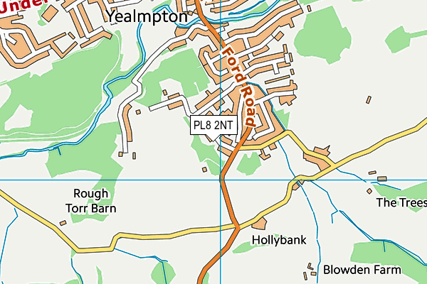 PL8 2NT map - OS VectorMap District (Ordnance Survey)