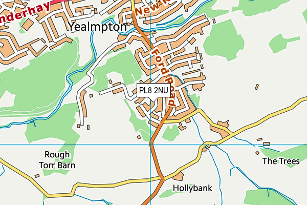 PL8 2NU map - OS VectorMap District (Ordnance Survey)