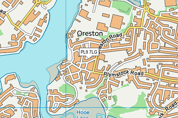 PL9 7LG map - OS VectorMap District (Ordnance Survey)