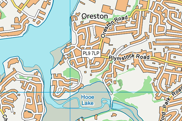 PL9 7LP map - OS VectorMap District (Ordnance Survey)