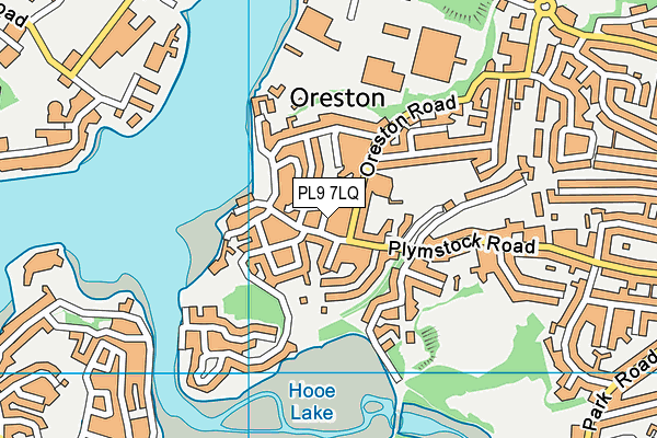 PL9 7LQ map - OS VectorMap District (Ordnance Survey)