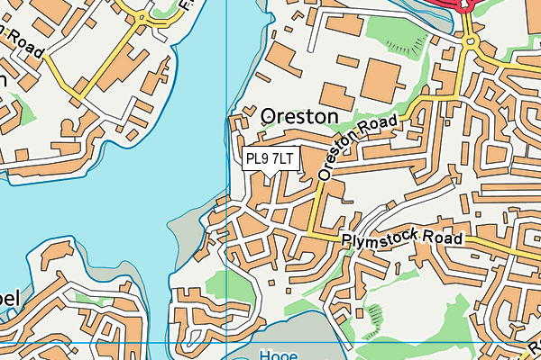 PL9 7LT map - OS VectorMap District (Ordnance Survey)