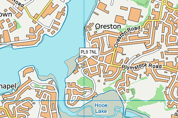 PL9 7NL map - OS VectorMap District (Ordnance Survey)