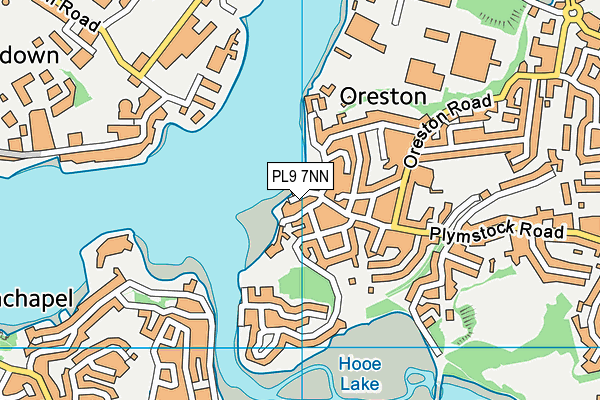 PL9 7NN map - OS VectorMap District (Ordnance Survey)