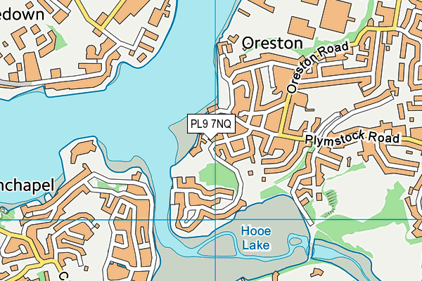 PL9 7NQ map - OS VectorMap District (Ordnance Survey)