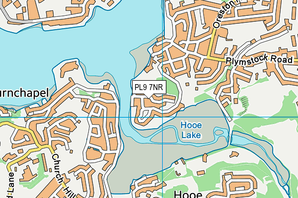 PL9 7NR map - OS VectorMap District (Ordnance Survey)