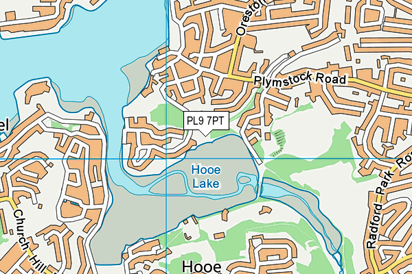 PL9 7PT map - OS VectorMap District (Ordnance Survey)