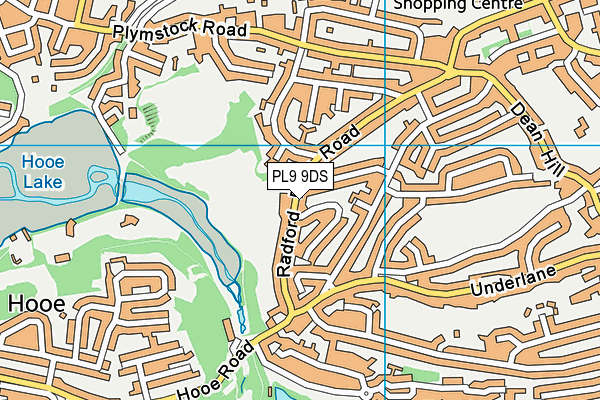 PL9 9DS map - OS VectorMap District (Ordnance Survey)