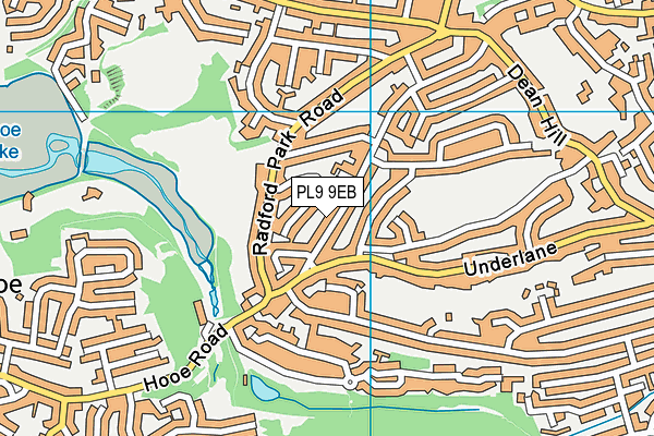 PL9 9EB map - OS VectorMap District (Ordnance Survey)