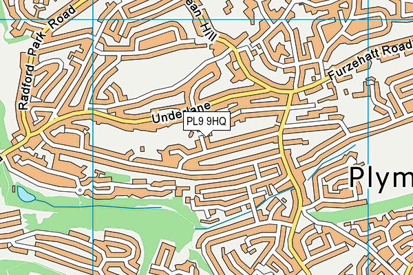 PL9 9HQ map - OS VectorMap District (Ordnance Survey)