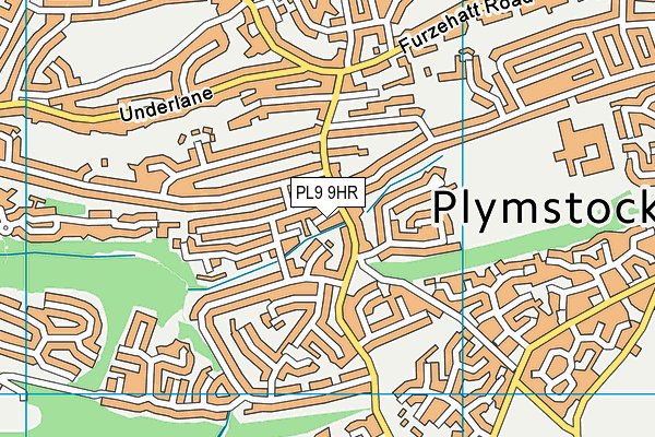 PL9 9HR map - OS VectorMap District (Ordnance Survey)