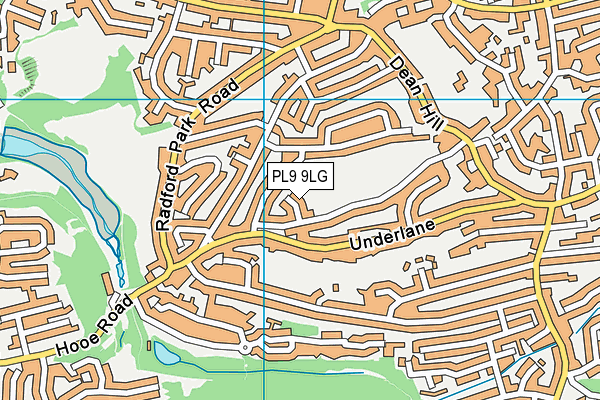 PL9 9LG map - OS VectorMap District (Ordnance Survey)