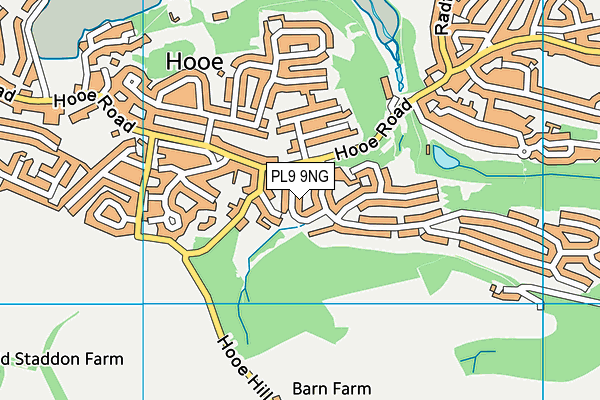 PL9 9NG map - OS VectorMap District (Ordnance Survey)