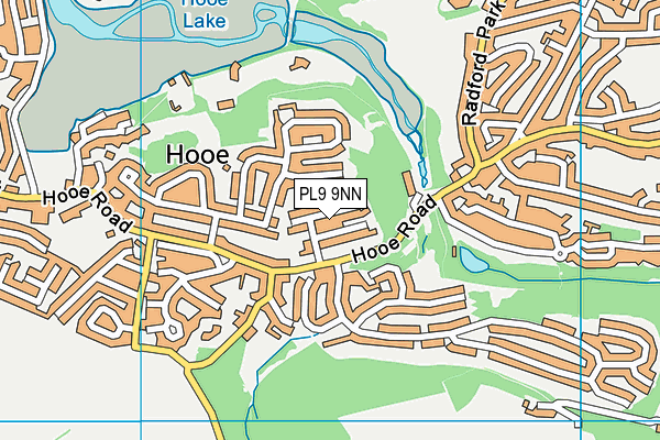 PL9 9NN map - OS VectorMap District (Ordnance Survey)