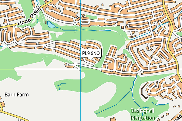 PL9 9NQ map - OS VectorMap District (Ordnance Survey)