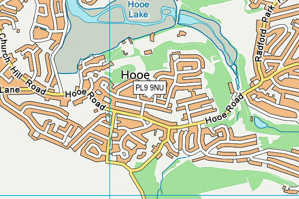 PL9 9NU map - OS VectorMap District (Ordnance Survey)