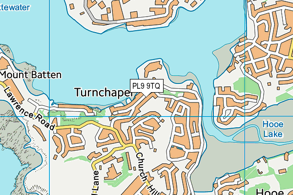 PL9 9TQ map - OS VectorMap District (Ordnance Survey)
