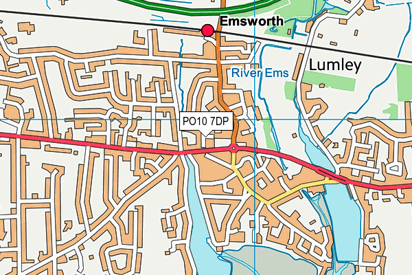 Map of THE GLEN MANAGEMENT COMPANY (EMSWORTH) LIMITED at district scale