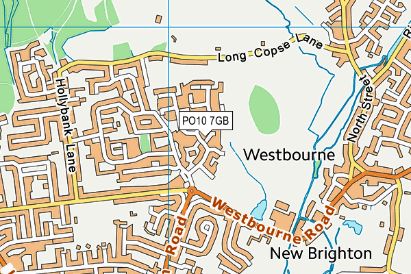 PO10 7GB map - OS VectorMap District (Ordnance Survey)