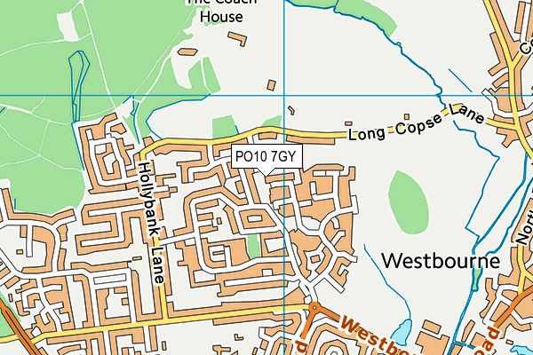 PO10 7GY map - OS VectorMap District (Ordnance Survey)