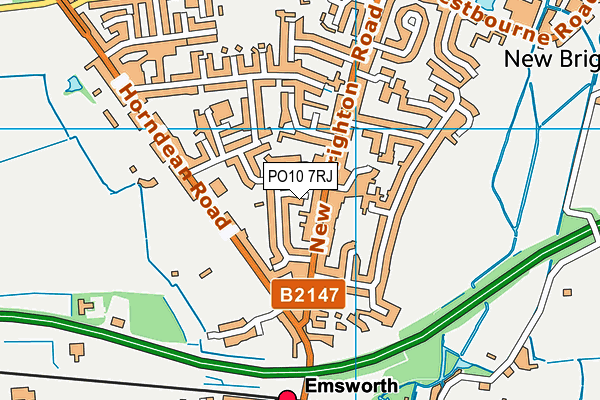 Map of GREEN EMSWORTH LTD at district scale