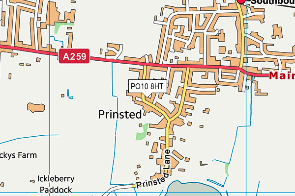 Map of PAUL HANDLEY DESIGN LIMITED at district scale
