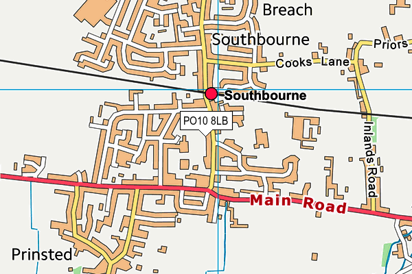Map of 39-45 STEIN ROAD SOUTHBOURNE LIMITED at district scale