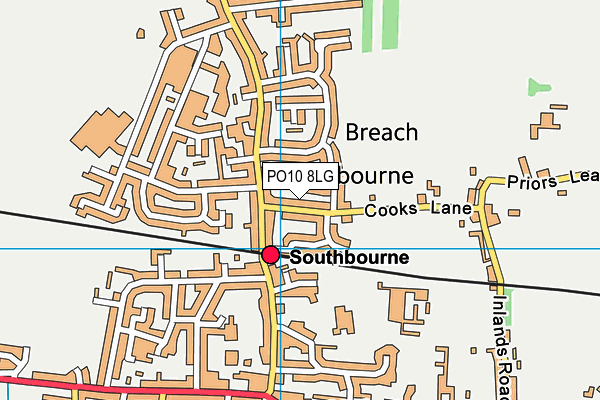 Map of BROOKS BARN LIMITED at district scale