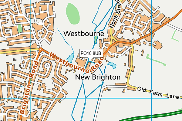 Map of OLD RECTORY CLOSE (WESTBOURNE) MANAGEMENTCOMPANY LIMITED at district scale