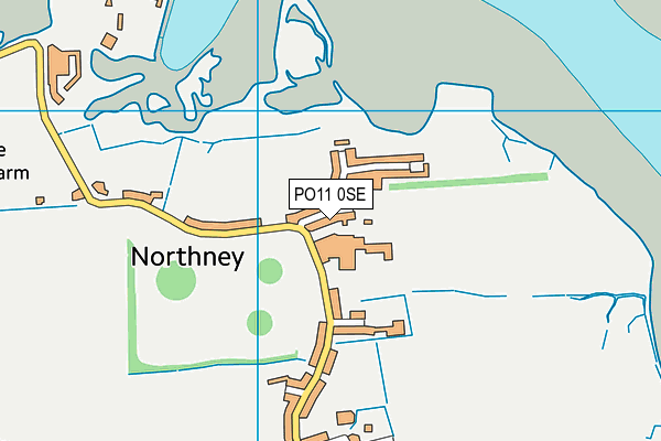 PO11 0SE map - OS VectorMap District (Ordnance Survey)