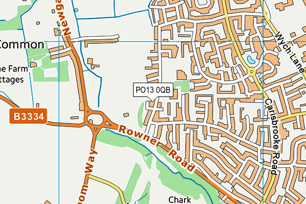 Gosport Borough Council map (PO13 0QB) - OS VectorMap District (Ordnance Survey)