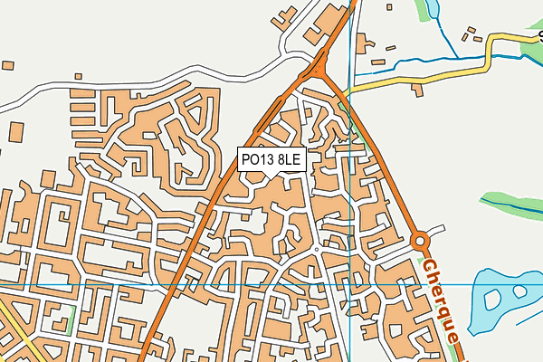 Map of K R HARRISON LIMITED at district scale